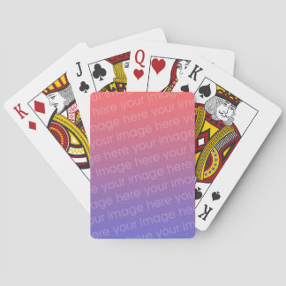 Make your own design playing cards