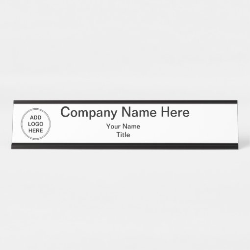 Make Your Own Desk Name Plaques Desk Name Plate Zazzle