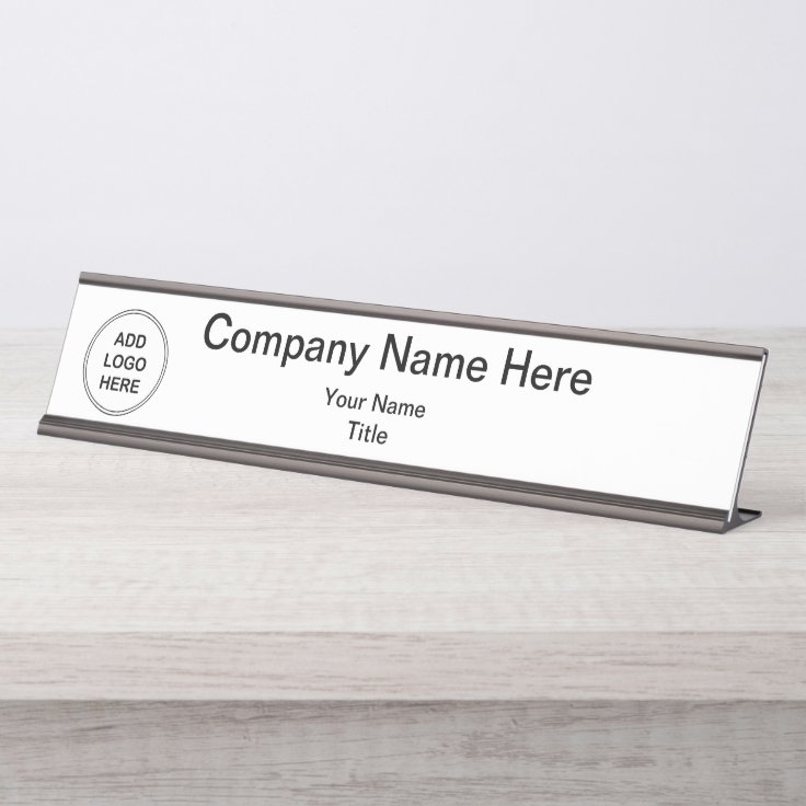 Make Your Own Desk Name Plaques Desk Name Plate Zazzle