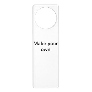 Make your own door hanger