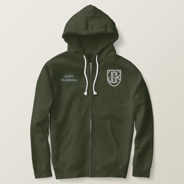Make Your Own Embroidered Jacket Hoodie (Design Front)