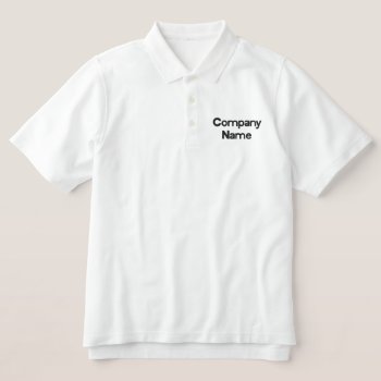 Make Your Own Embroidered Polo Shirt by StormythoughtsGifts at Zazzle