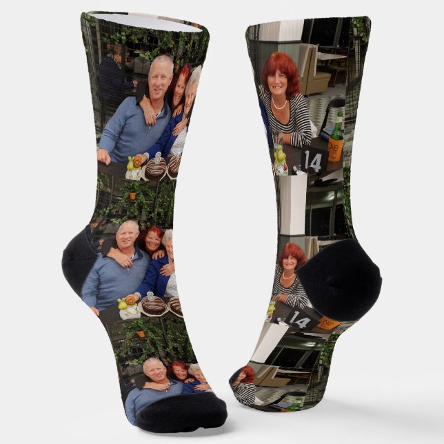 Make Your Own Family Moments, Crew Socks (Angled)