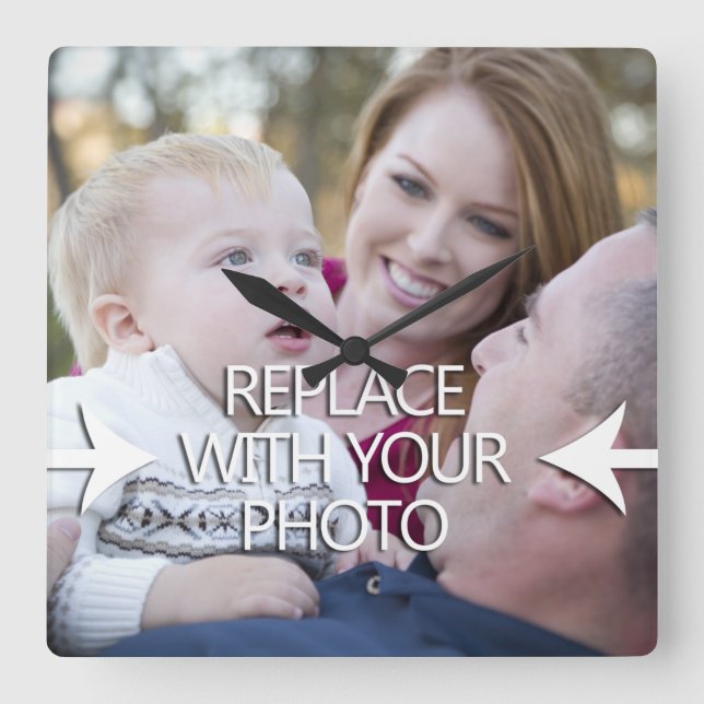 Make Your Own Family Photo Clock (Front)