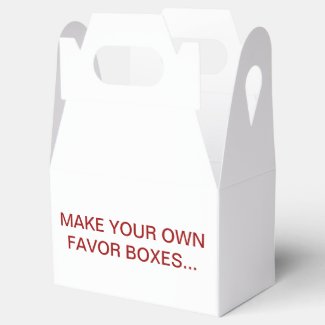 MAKE YOUR OWN FAVOR BOXES FOR YOUR WEDDING