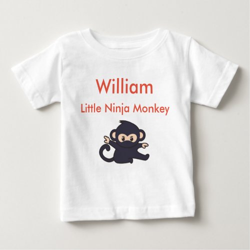Make Your Own Funny Cute Personalize Name Nickname Baby T_Shirt