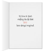 Make Your Own Happy - New beginnings Cards (Inside (Right))