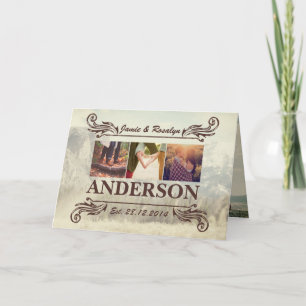 Make Your Own Hip Retro Instagram Couple Collage Card