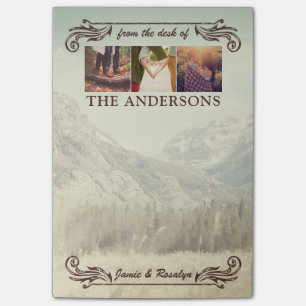 Make Your Own Hip Retro Instagram Couple Collage Post-it Notes