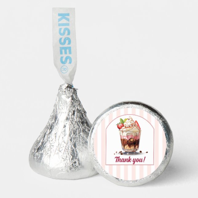 Make Your Own Ice Cream Sundae Birthday Party Hershey®'s Kisses® (Front)