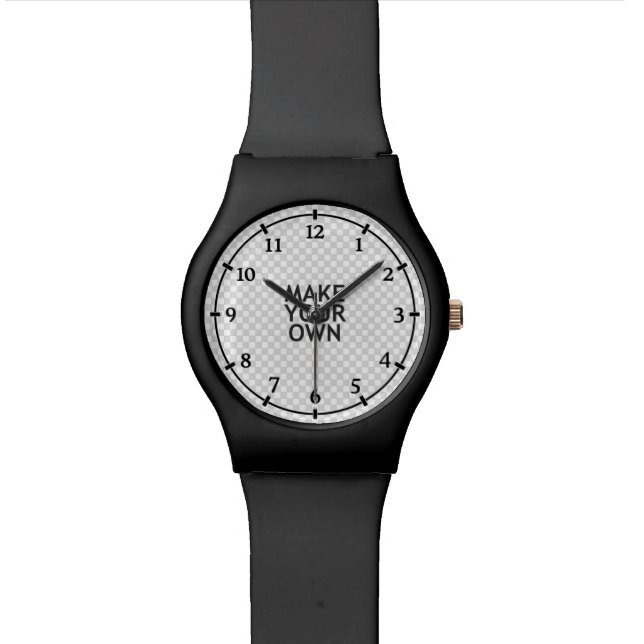 Make Your Own in One Easy Step! Wristwatch (Close Up)