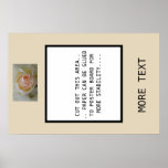 Make Your Own  &quot;insta--gram&quot;  Photo Frame... Poster at Zazzle