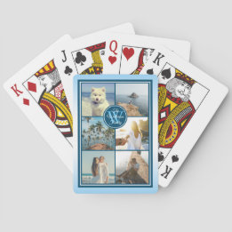 Make Your Own Instagram Grid Summer Photo Collage Poker Cards