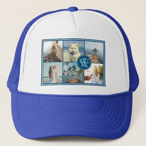 Make Your Own Instagram Grid Summer Photo Collage Trucker Hat