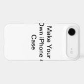 Make Your Own iPhone 4 Case (Back (Horizontal))