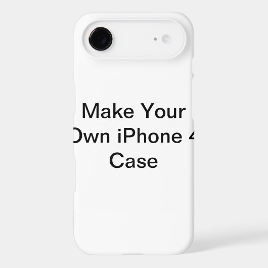 Make Your Own iPhone 4 Case (Back)