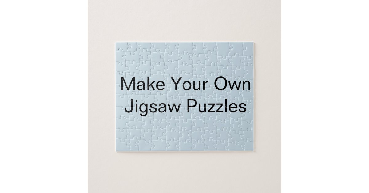 Make Your Own Jigsaw Puzzle Zazzle Make Your Own Jigsaw Puzzle Zazzle