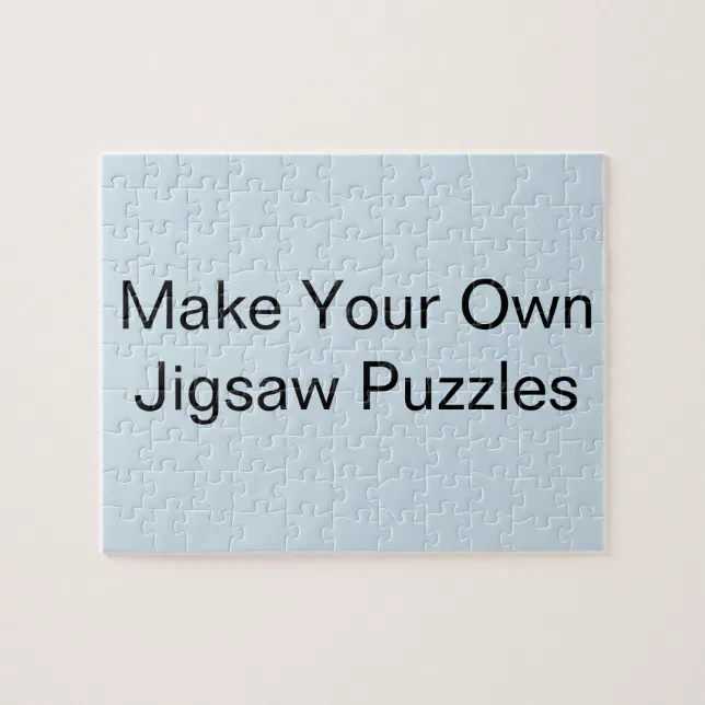 Make Your Own Jigsaw Puzzle Zazzle