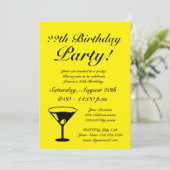Make your own Keep calm Birthday invitations (Standing Front)