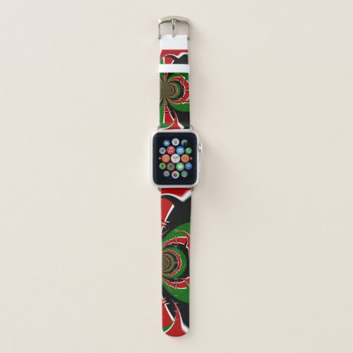 Make your own Kenyan wonderful Colors Apple Watch Band