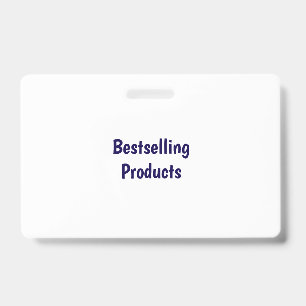 Make Your Own Landscape PVC Plastic Badge
