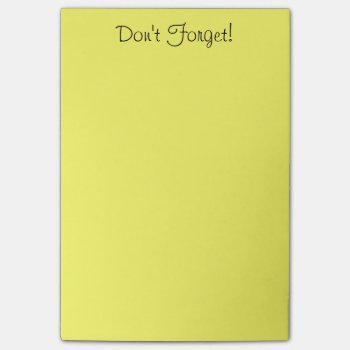 Make Your Own Large Post-it Notes In Your Color by iprint at Zazzle