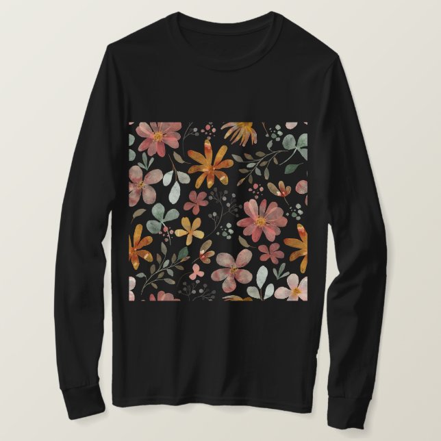 Make your own long-sleeve shirt Upload image (Design Front)