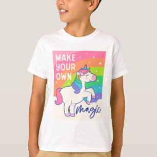 Make Your Own Magic Cute Unicorn T-Shirt