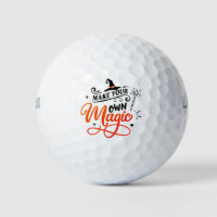 Make Your Own Magic | Halloween Golf Balls