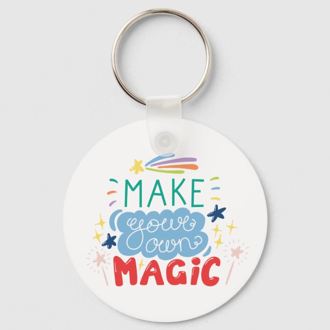 Make Your Own Magic Keychain (Front)