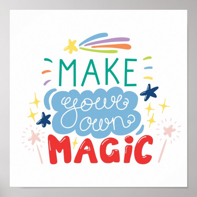 Make Your Own Magic Poster (Front)