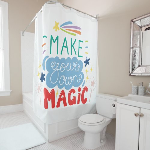 Make Your Own Magic Shower Curtain