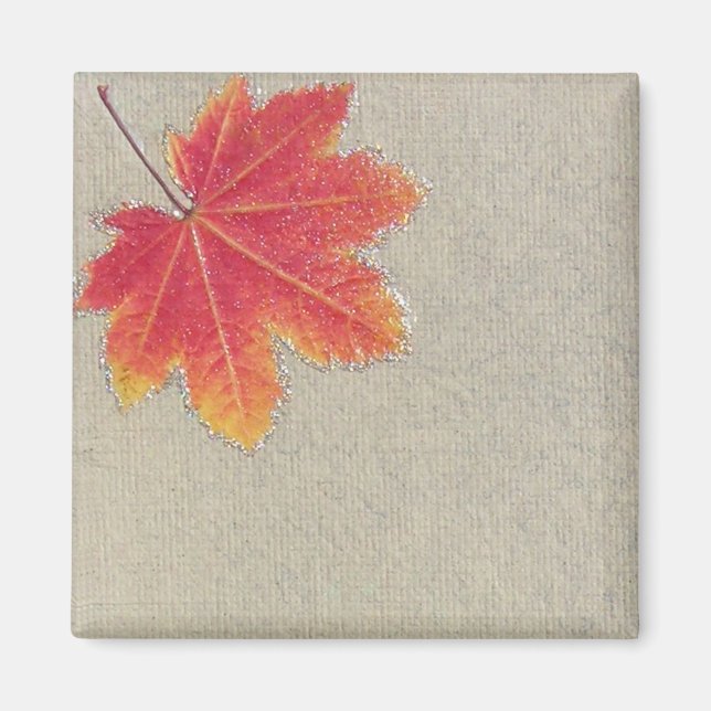 Make Your Own Magnet- Maple Leaf Magnet (Front)