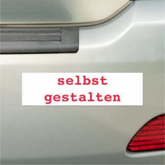 Make your own magnetic plate car magnet