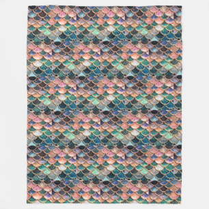 Make your own Mermaid scales Blanket