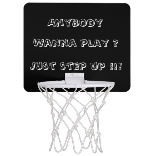 Make your own Mini Basketball Hoop