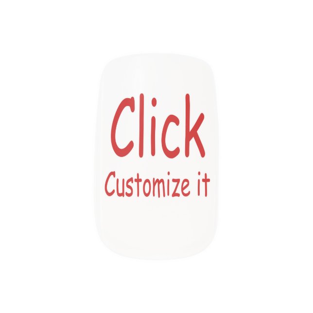 Make Your Own Minx Nail Art (Left Thumb)