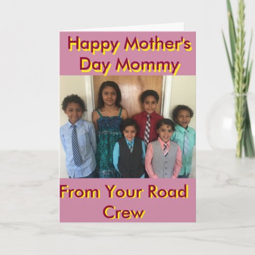 Make your own Mothers Day card