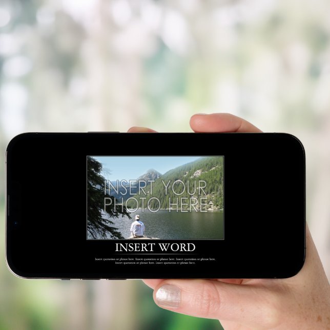 Make Your Own Motivational Poster (Front Digital)