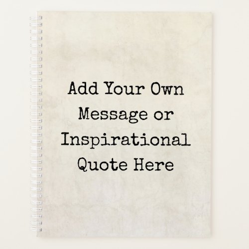 Make Your Own Motivational Quotes Names Lyrics Planner
