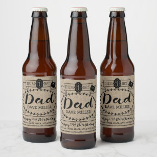 Cat Beer & Liquor Labels | Zazzle