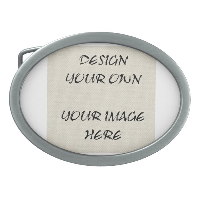 Make Your Own Oval Belt Buckle (Front)