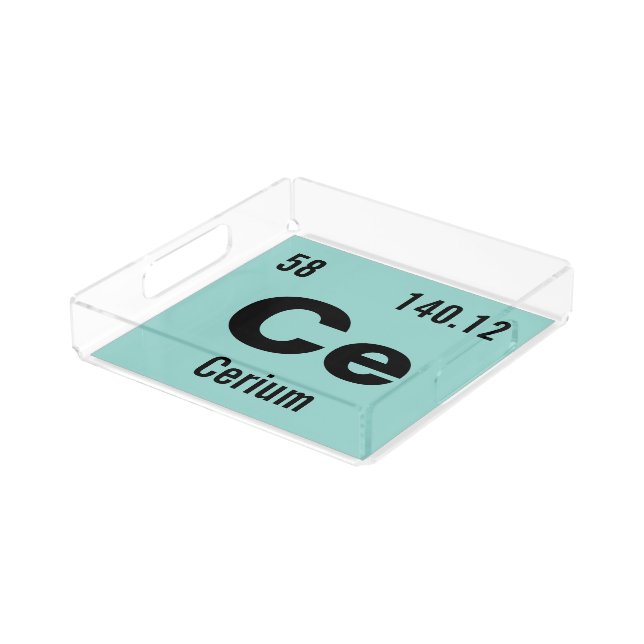Make Your Own Periodic Table of the Elements Acrylic Tray (Angled)