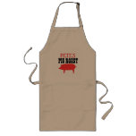 Make Your Own Personal Pig Roast Beige Apron at Zazzle