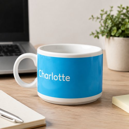 Make your own personalized name soup mug