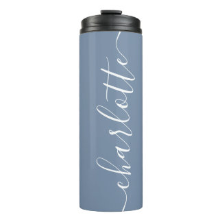Make your own personalized name thermal tumbler