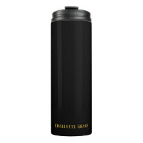 Make your own personalized name thermal tumbler