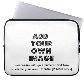 Make Your Own Personalized Neoprene Laptop Sleeve by RetroZone at Zazzle