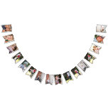Make your own personalized photo template bunting flags