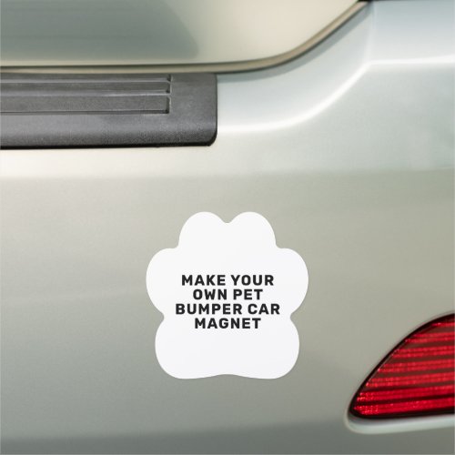 Make Your Own Pet Car Magnet